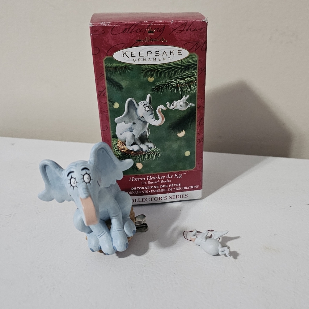 Horton Hatches the Egg Dr. Seuss Series #3 Hallmark Keepsake Ornament 2001